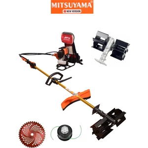 Japon Toprak Çapalama + Sırt Tırpan 5.7 Hp 4,2 Kw
