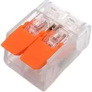 2 Pinli Kilitli Klemens-Kırmızı