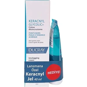 Keracnyl Glycolic+ Creme 30 ml & Ducray Keracnyl Foaming Gel 40 ml Set