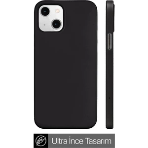 Apple iPhone 15 Plus Ultra Ince Telefon Kılıfı Siyah