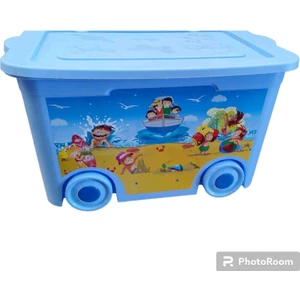 Amaç Yaşam ve Ambalaj Oyuncak Kutusu Tekerlekli - Oyuncak Arabası