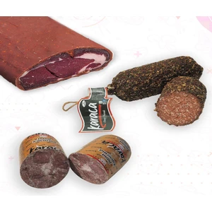 Karaca Sucukları  Osmanlı Sucuk 250 gr Tütünlük Çemensiz Pastırma 250 gr Blok Dana Kavurma 250 gr