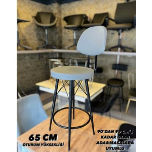 Dolce Bar Sandalyesi 65 cm Gri