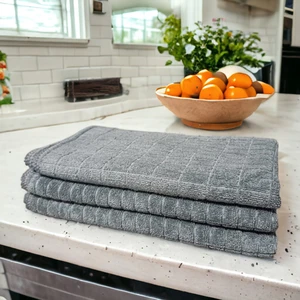 Misclean Mikrofiber Mutfak Temizlik Bezi 40*40 cm Leke Tutmaz Koku Yapmaz