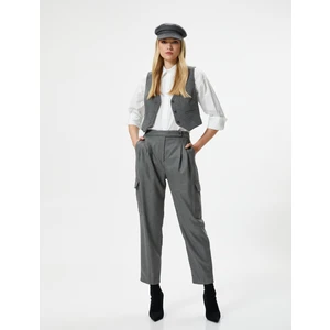 Şahika Ercümen x Koton - Cepli Kargo Pantolon