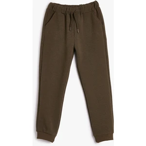 Basic Jogger Eşofman Altı Beli Bağlamalı Cepli