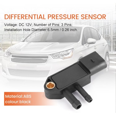 Capteur Pression DPF Golf VI - Référence 059906051C - Pour Filtre à Particules Diesel - 3 Broches
