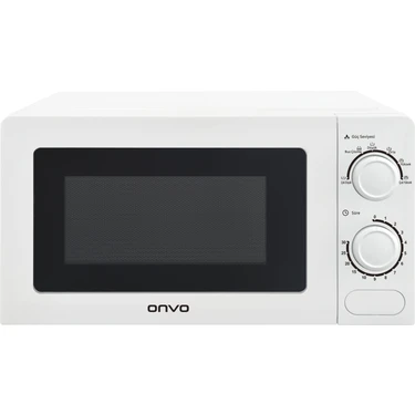 Onvo OVMDF01 Mikrodalga Fırın 20 LT Kapasite 1100 W Güç Mekanik Kontrol Paneli