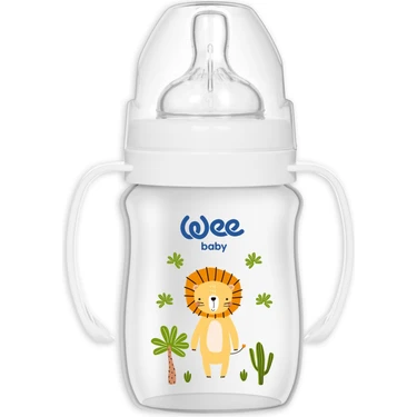 Wee Baby Safari Biberon 150 ml Turuncu