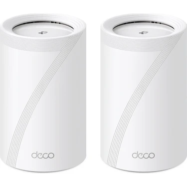 TP-Link Deco BE65(2-pack), BE9300 Mbps, 4 × 2.5 Gbps Portlar, 320 MHz Kanallar, 6 GHz Bandında