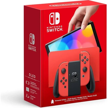 Nintendo Switch OLED Mario Kırmızı Edition Oyun Konsolu (Ithalatçı