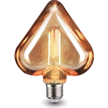 Orbus Kalp Filament LED Ampul Amber E27