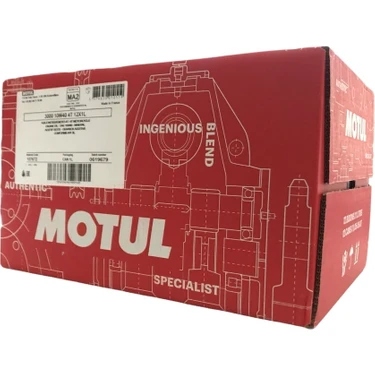 Motul 3000 10W40 4T Motosiklet Motor Yağı 12 Adet 12L Yüksek Performans ve