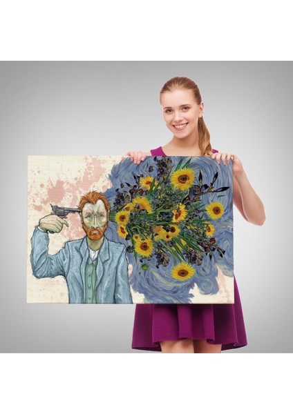 Vincent Van Gogh Gerçeküstü Intahar TABLOSU-6659