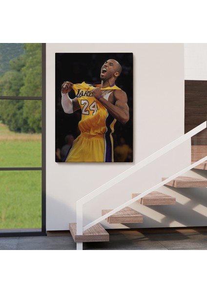 Kobe Bryant Los Angeles Lakers Kanvas TABLO-5117 fırsatları