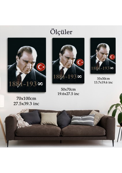 Mustafa Kemal Atatürk Duvar Tablosu -6446