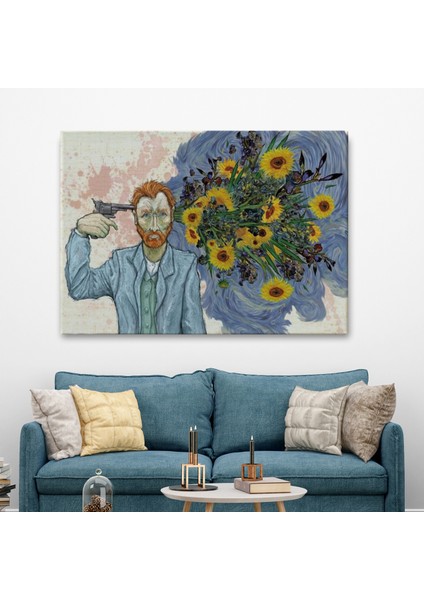 Vincent Van Gogh Gerçeküstü Intahar TABLOSU-6659