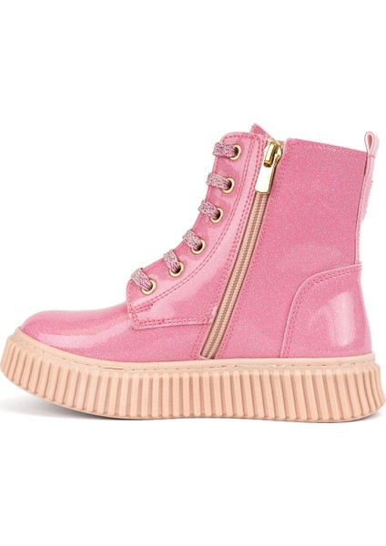 Pembe Kız Çocuk Bot Shiny Bear Boots HRBFTW660 Pink fırsatları