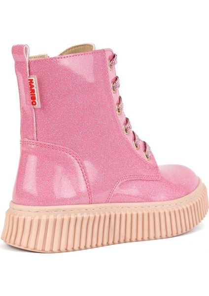 Pembe Kız Çocuk Bot Shiny Bear Boots HRBFTW660 Pink indirimleri