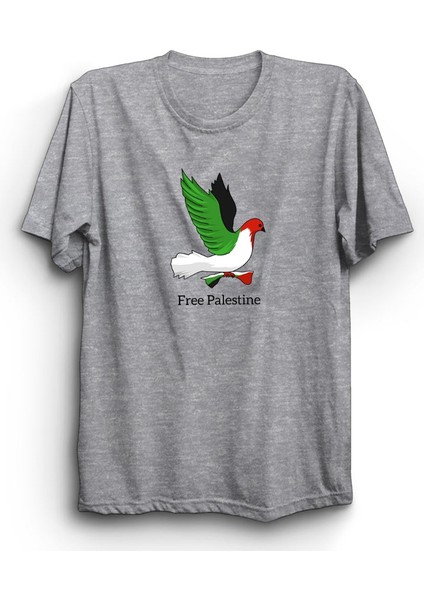 Free Palestine, Özgür Filistin, Dove, Güvercin Tişört