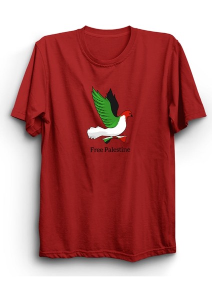 Free Palestine, Özgür Filistin, Dove, Güvercin Tişört