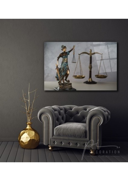 Themis Heykeli Cam Tablo fiyatları