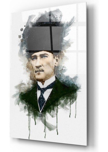 Atatürk Cam Tablo