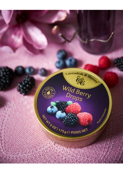 Cavendish & Harvey 2’li Böğürtlen Aromalı Şekerler 175 gr –  – Wild Berry