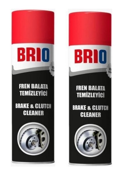 Fren Balata Temizleyici Genel Temizleyici Sprey 500 Ml 2'li