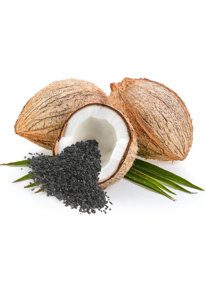 Aktif Karbon 1 Kg Cocunut Bazlı Kokonatlı Hindistan Cevizli