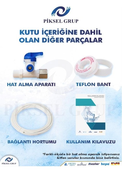 10 Aşamalı Mineral Filtreli Açık Kasa Su Arıtma Cihazı modelleri