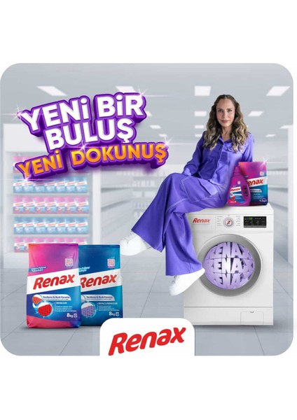 Matik Beyaz & Renkliler Toz Çamaşır Deterjanı 8 Kg