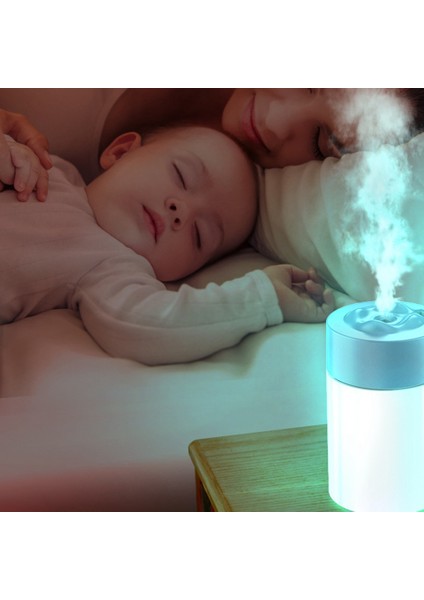 Ultrasonik Hava Nemlendirici Lamba Mini Uçucu Yağ Aromaterapi Difüzör Araba Mist Maker Elektrikli Koku Ev Için A (Yurt Dışından)