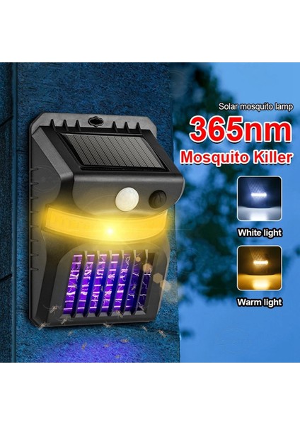 2 Paket Anti Sivrisinek Güneş Işıkları Dış Mekan, Güneş Güvenlik Işıkları Güneş Hareket Sensörü IP65 Su Geçirmez Işıklar (Yurt Dışından) modelleri