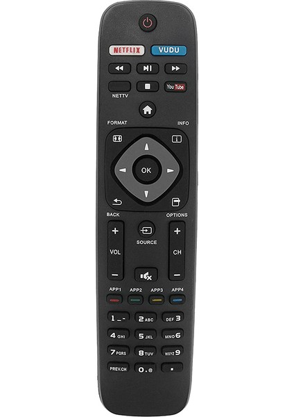 NH500UP 50PFL5601/F7 65PFL5602/F7 55PFL5602/F7 50PFL5602/F7 43PFL5602/F7 32PFL4902/F7 Için Uzaktan Kumandayı Değiştirin (Yurt Dışından)