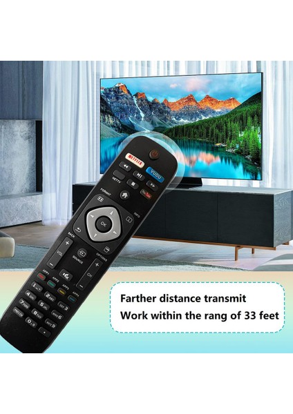 NH500UP 50PFL5601/F7 65PFL5602/F7 55PFL5602/F7 50PFL5602/F7 43PFL5602/F7 32PFL4902/F7 Için Uzaktan Kumandayı Değiştirin (Yurt Dışından) indirimleri