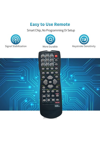 RAV254 Alıcı Için Uzaktan Kumandayı Değiştirin RX-V496 -5240 -5250 -5630 RX-V350 RX-V359 RX-V390 (Yurt Dışından) fiyatları