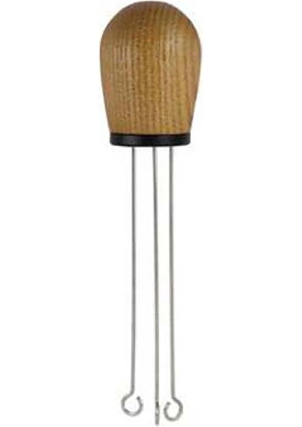 Masif Ahşap Saplı Iğne Kahve Sabotajı, Espresso Sabotaj Distribütörü Tesviye Aracı, Iğne Tipi Kahve Dağıtıcı, Siyah (Yurt Dışından)