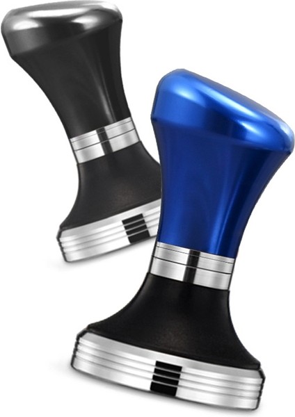 58MM Düz Kahve Sabotaj Paslanmaz Çelik Taban Silikon Kolu Sabotaj Kahve Tozu Çekiç Özelleştirilmiş Coffeeware Siyah (Yurt Dışından) fiyatları