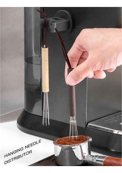 Iğne Kahve Sabotajı 58MM 51MM Kahve Sabotaj Dağıtıcı Eşitleme Aracı Iğne Tipi Kahve Tozu Dağıtıcı(A) (Yurt Dışından) fırsatları