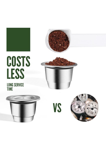 Mini & Citi Için Kahve Kapsülü Cafeteira Filtresi Için Paslanmaz Çelik Doldurulabilir Yeniden Kullanılabilir (Yurt Dışından) indirimleri