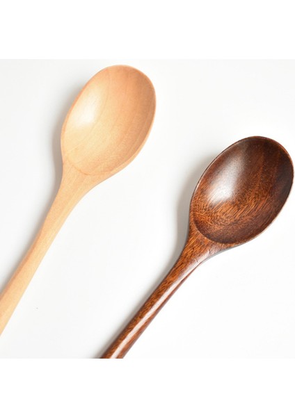 Saplı Kahve Kaşıkları Çok Fonksiyonlu Tahta Kaşık Mutfak Baharat Kaşıkları (Yurt Dışından) indirimleri
