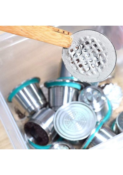 8 Adet Paslanmaz Çelik Doldurulabilir Kahve Mühürlü Kutu Yeniden Kullanılabilir Kahve Filtresi (Yurt Dışından) modelleri