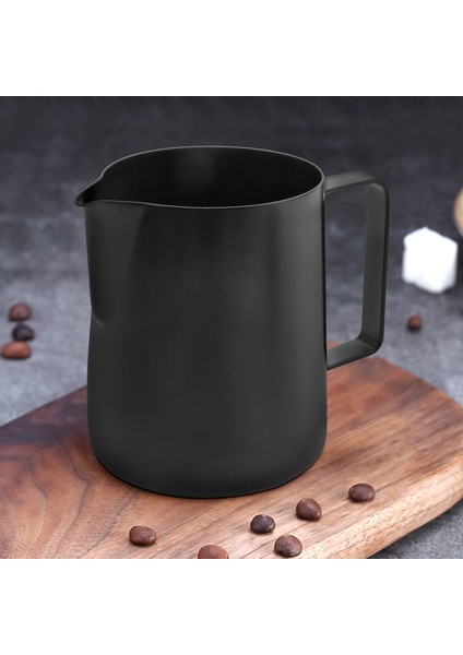 Paslanmaz Çelik Süt Köpürtme Sürahi 12 Oz Kahve Çalkalayıcı Duster Şeker Tozu Kakao Elek Cappuccino Kahve Şablonu (Yurt Dışından) fırsatları