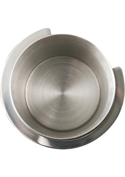 58MM Kahve Dozaj Fincan Koklama Kupa Espresso Makinesi Için Aşınmaya Dayanıklı Paslanmaz Çelik Kahve Dozaj Fincan-Gümüş (Yurt Dışından)