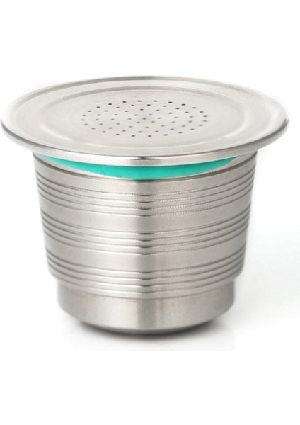 Doldurulabilir Yükseltme Yuvarlak Delikli Paslanmaz Çelik Boş Kapsül Metal Yeniden Kullanılabilir Kahve Filtreli Fincan Yeniden Kullanılabilir Cafe Damlatıcı (Yurt Dışından)