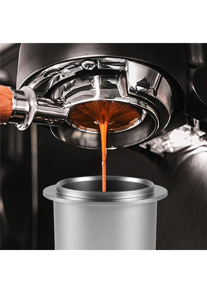 Kahve Dozaj Fincan Koklama Kupa Toz Besleyici Kahve Dağıtıcı Kahve Sabotaj Mutfak Aksesuarları, 51 mm Gümüş (Yurt Dışından) indirimleri