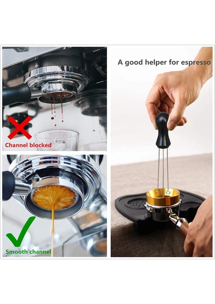 Kahve Iğnesi Bez Tozu Dispenseri Iğne Tipi Kahve Sabotajı, Italyan Kahve Sebili Kahve Bezi Tozu Pin-Tipi 2 (Yurt Dışından) modelleri