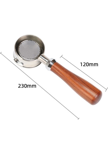 Wpm Kahve Makinesi Için Kahve Dipsiz Portafilter -310/-510 Için Ahşap Saplı Filtre Kahve Aksesuarları (Yurt Dışından)