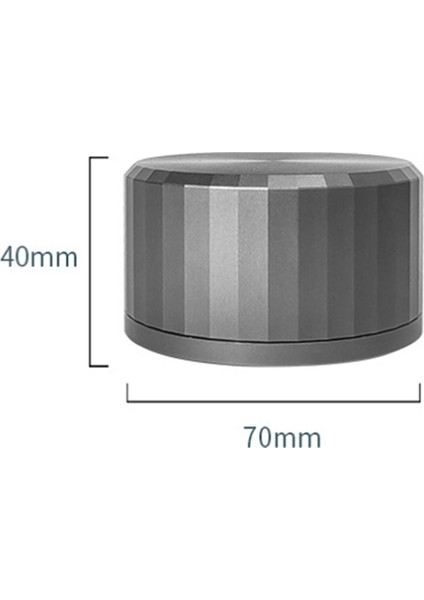 Kahve Dolum Tozu Sabotajı, Kahve Tozu Tozu Çekici, 58MM Kendiliğinden Düşen Yerçekimi Tozu Sabotajı Gri ve Gümüş B (Yurt Dışından) modelleri